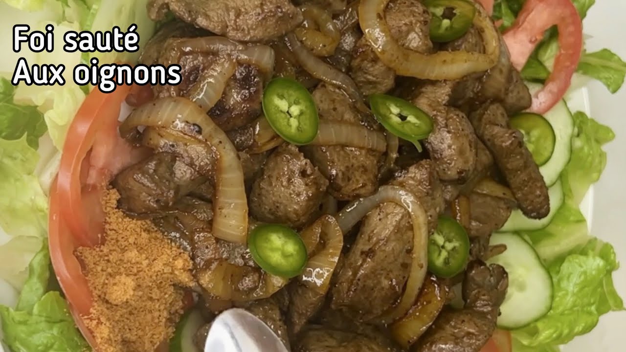 FOIE SAUTÉ AUX OIGNONS