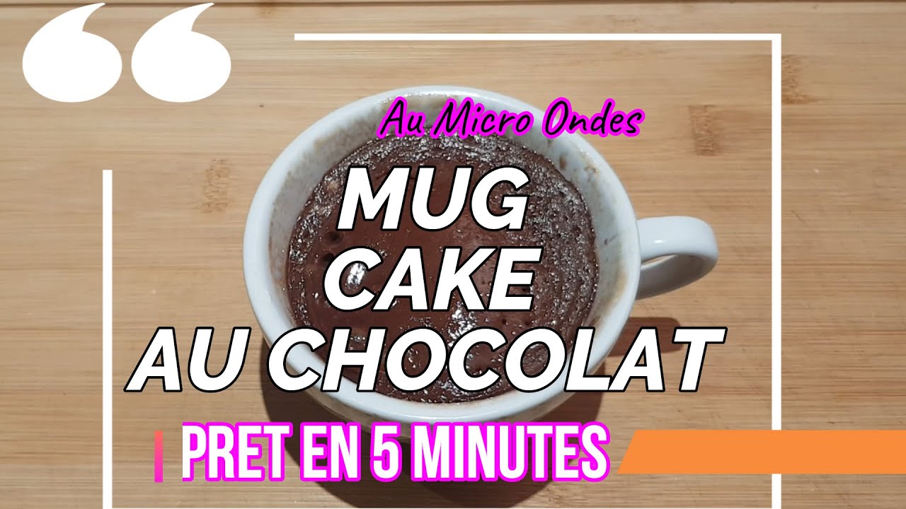 Mug Cake, fondant au chocolat