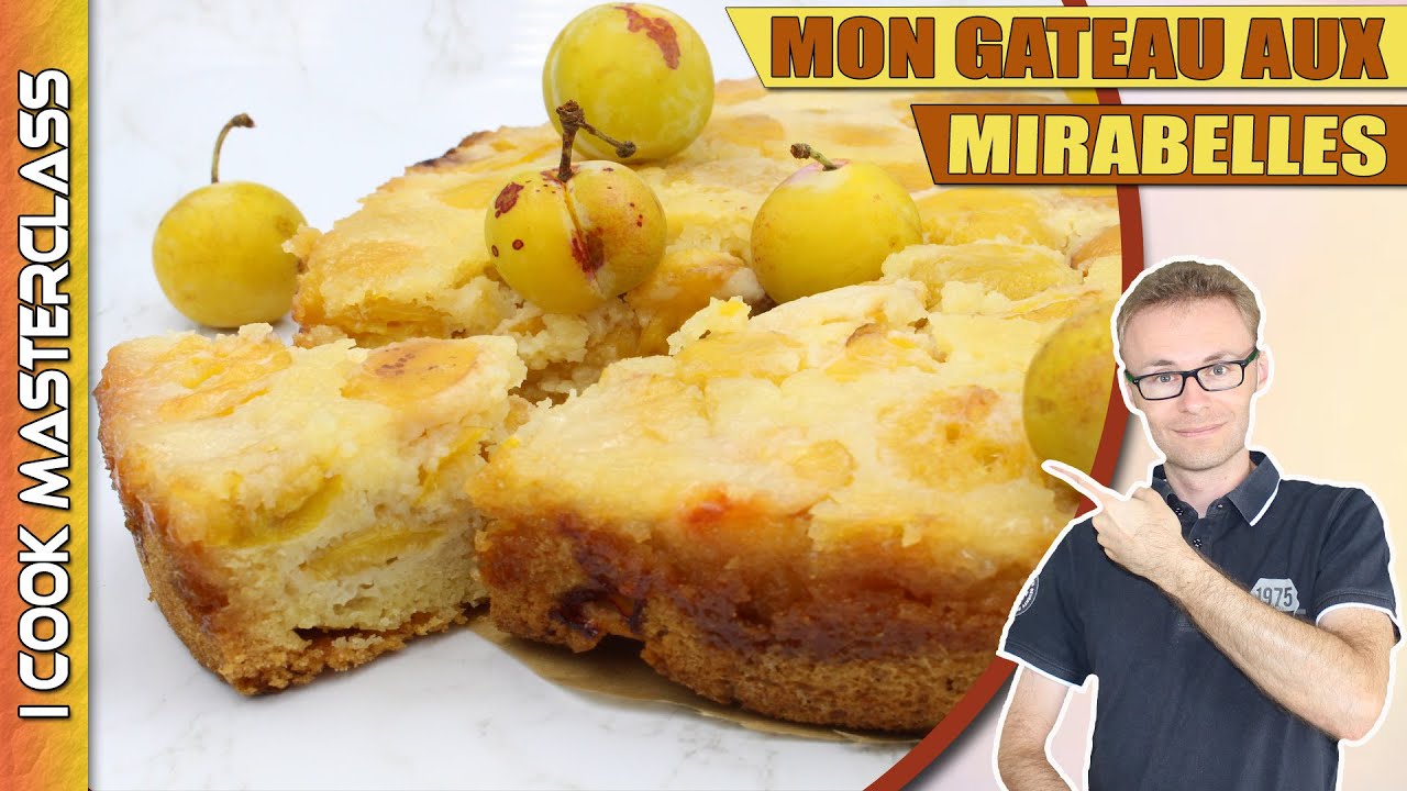 ✅ MON GATEAU AUX MIRABELLES CARAMELISEES : Une recette simple et délicieuse pour toute la famille
