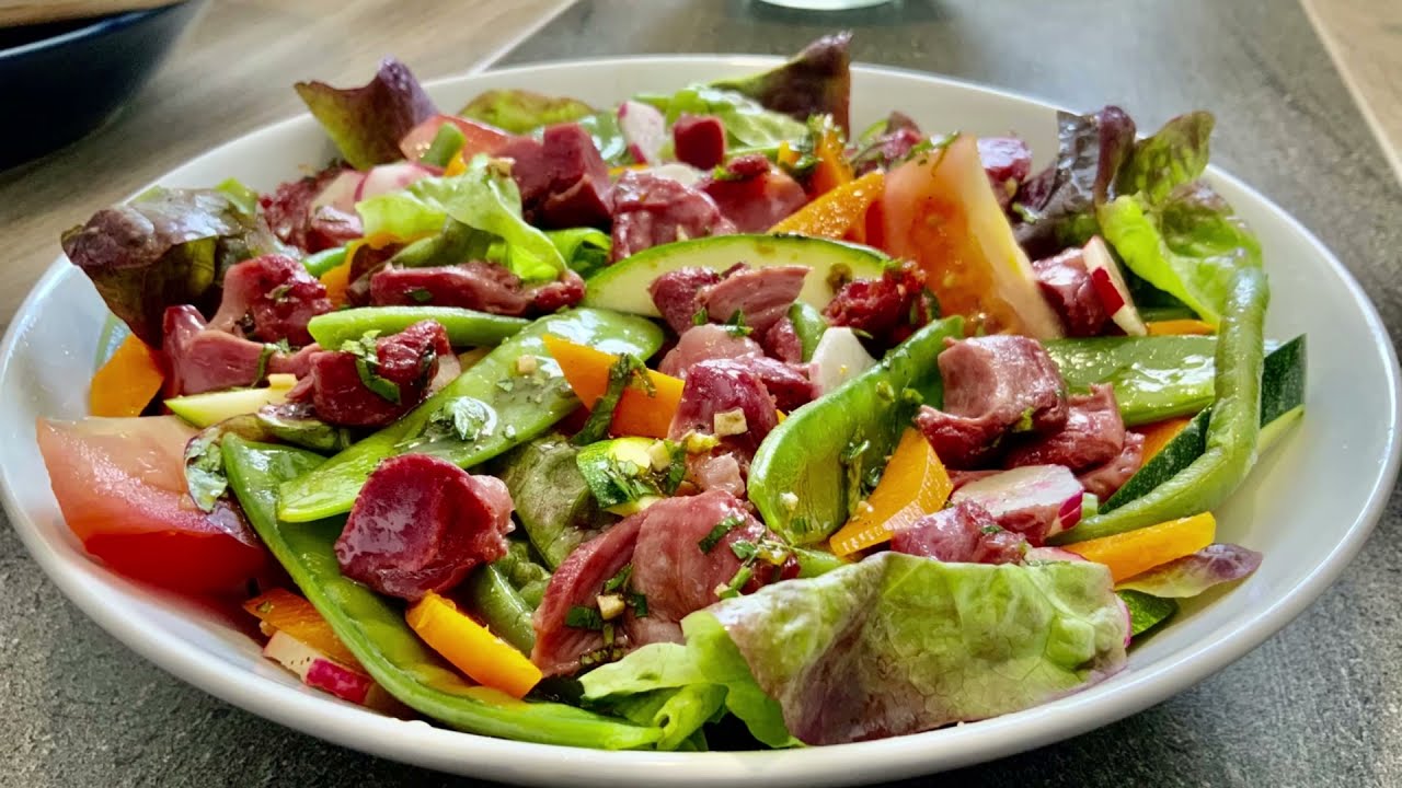 Sud-ouest salade aux gésiers 🥰🥰🥰👌