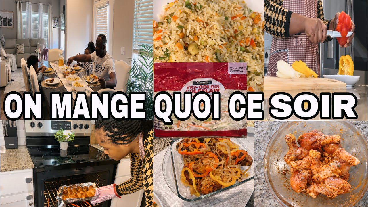 🧑‍🍳ON MANGE QUOI CE SOIR | IDÉES REPAS DÎNER RAPIDE | 3 RECETTES FACILES À ESSAYER👩‍👧‍👦✨