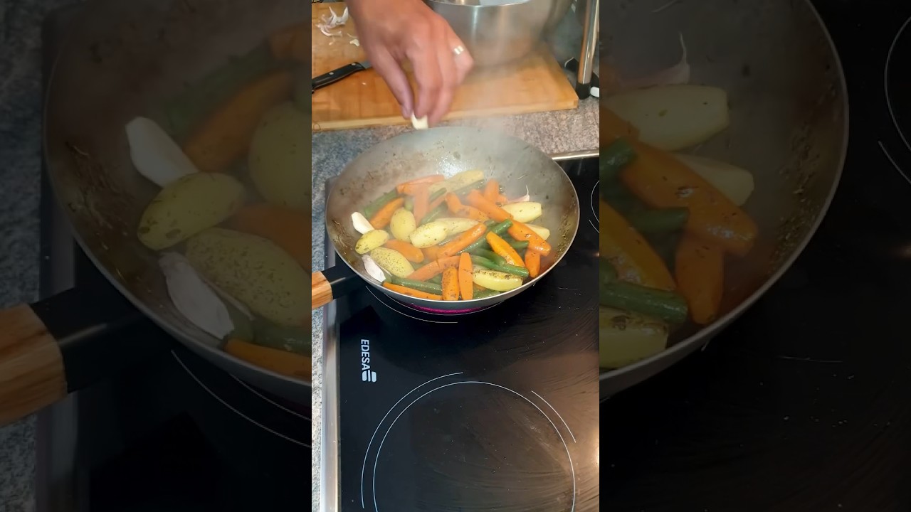 Poêlée de Légumes la Recette Rapide 🥕 #cuisson #legumes #recetterapide #poele #cooking #vegetables
