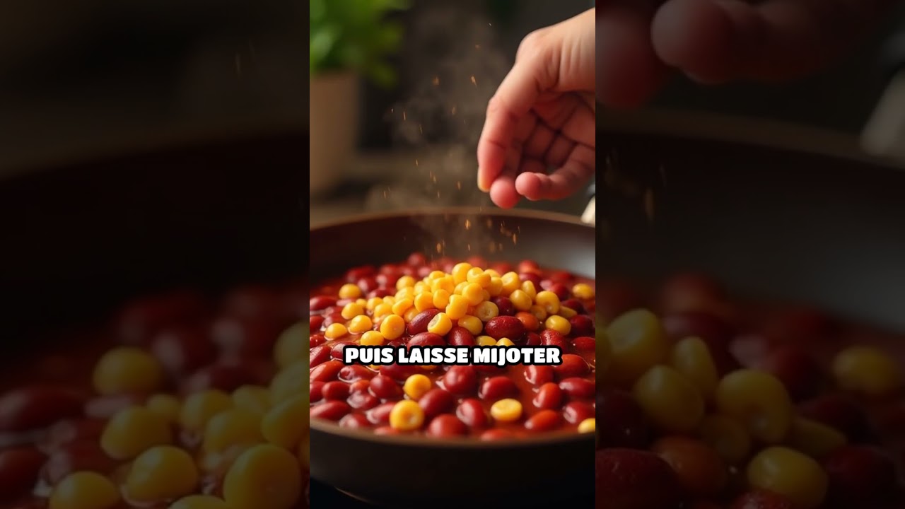 Chili sin carne express en 20 minutes