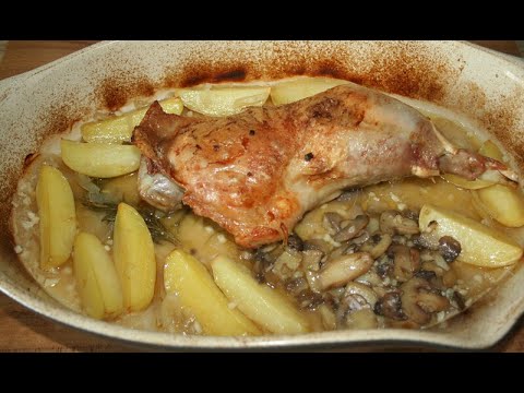 Cuisse de dinde en cocotte