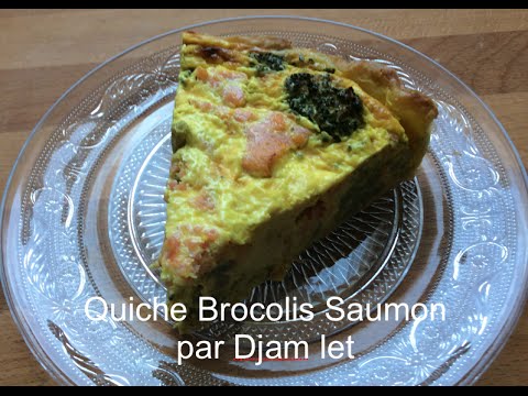 Recette Quiche brocolis saumon