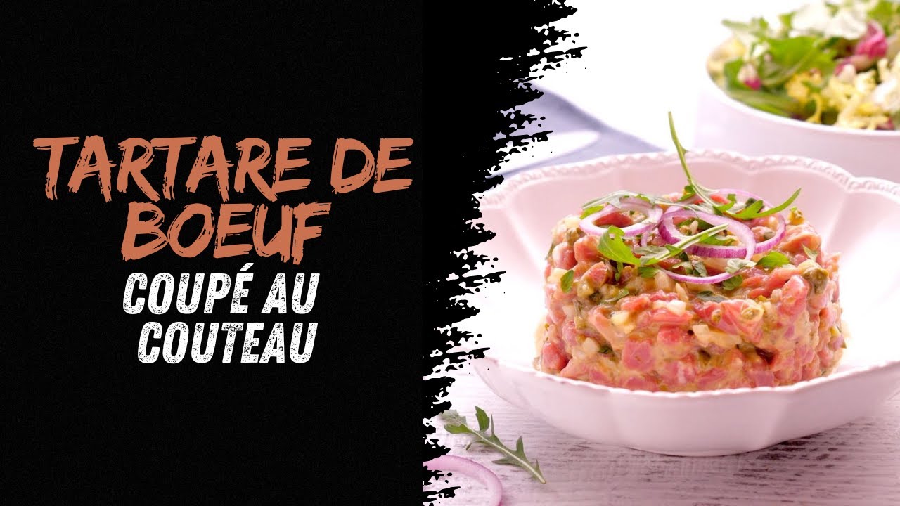 Comment Préparer un Délicieux Steak Tartare Maison ! 😋🐂🥩