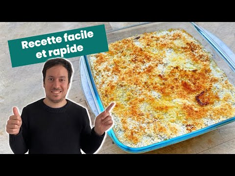 Gratin de poireaux, cabillaud et chorizo - Une recette simple et rapide !