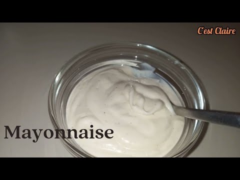 comment réaliser la mayonnaise avec les oeufs entier (blanc et jaunes)
