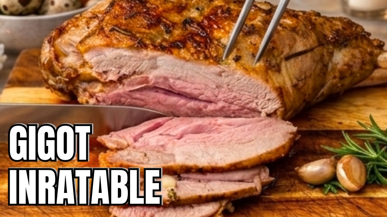 Gigot d’Agneau au Four  la Recette Traditionnelle Française Inratable