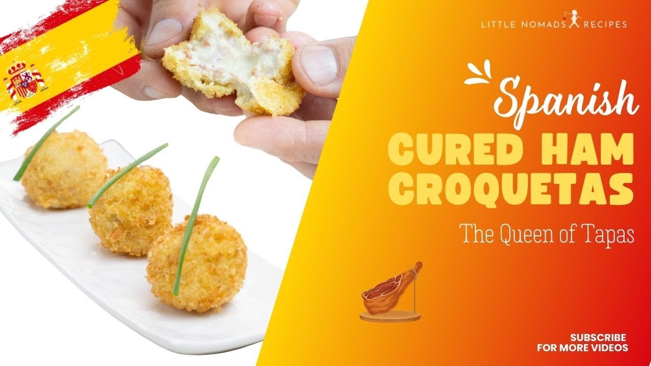 Spanish Cured Ham Croquetas! The Queen of Tapas!