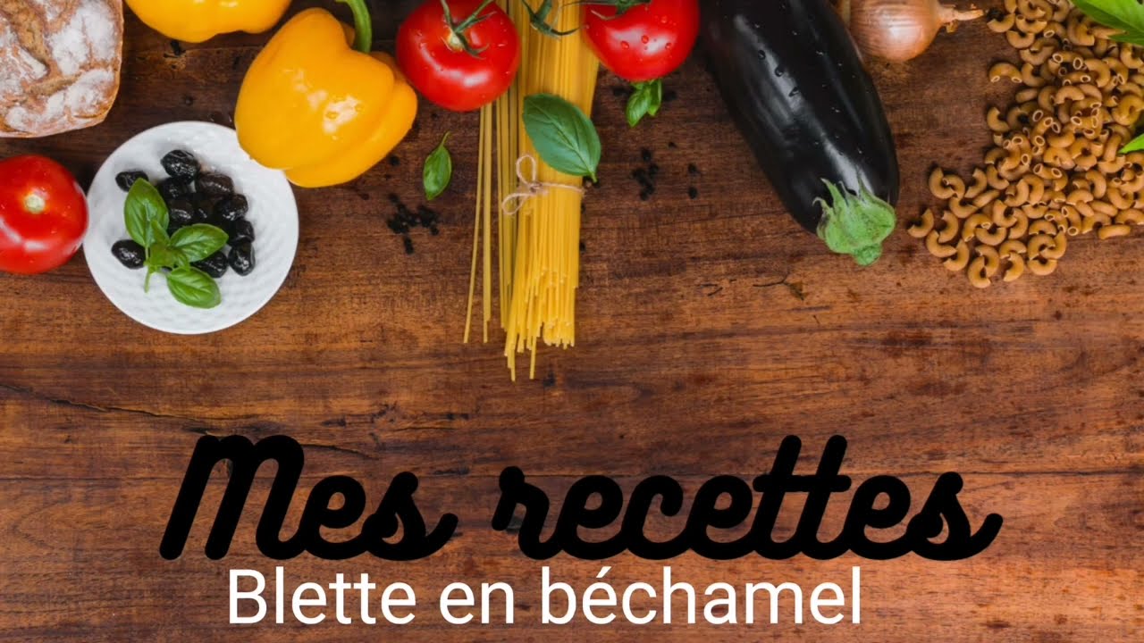 recette de côtes de blettes en béchamel