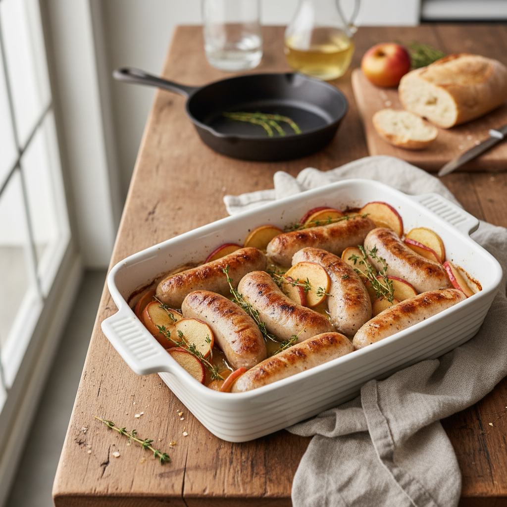 découvrez une recette facile et rapide pour préparer un délicieux boudin blanc au four, idéale pour un repas savoureux et convivial.