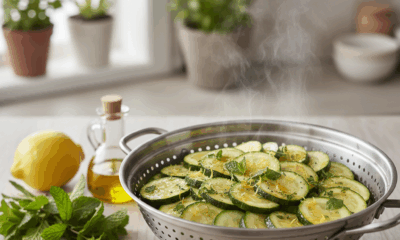 découvrez une recette légère et savoureuse de cuisson courgette vapeur, parfaite pour un plat sain et délicieux à essayer dès maintenant.