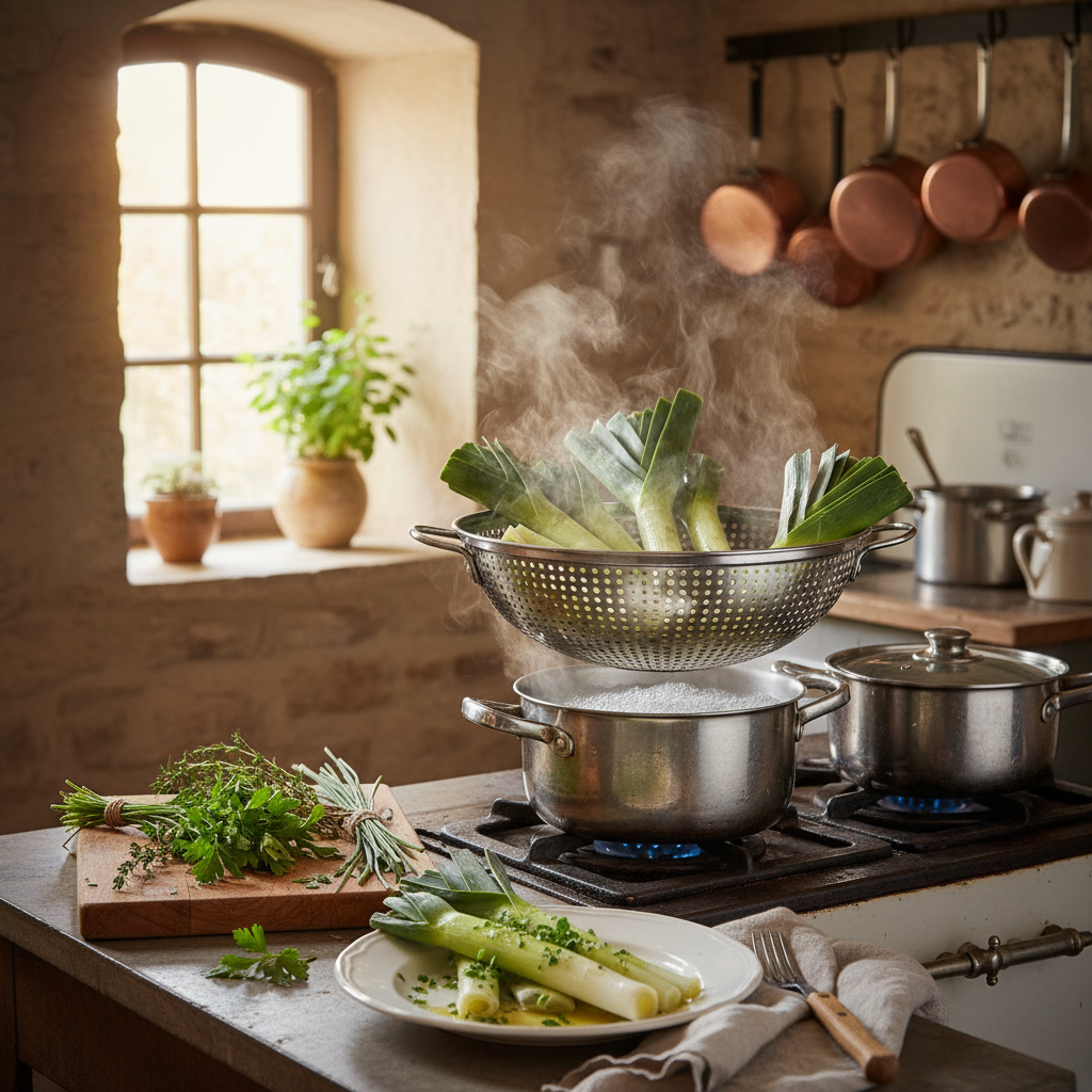découvrez comment cuire les poireaux à la vapeur avec notre recette légère et rapide, idéale pour un repas sain et savoureux.