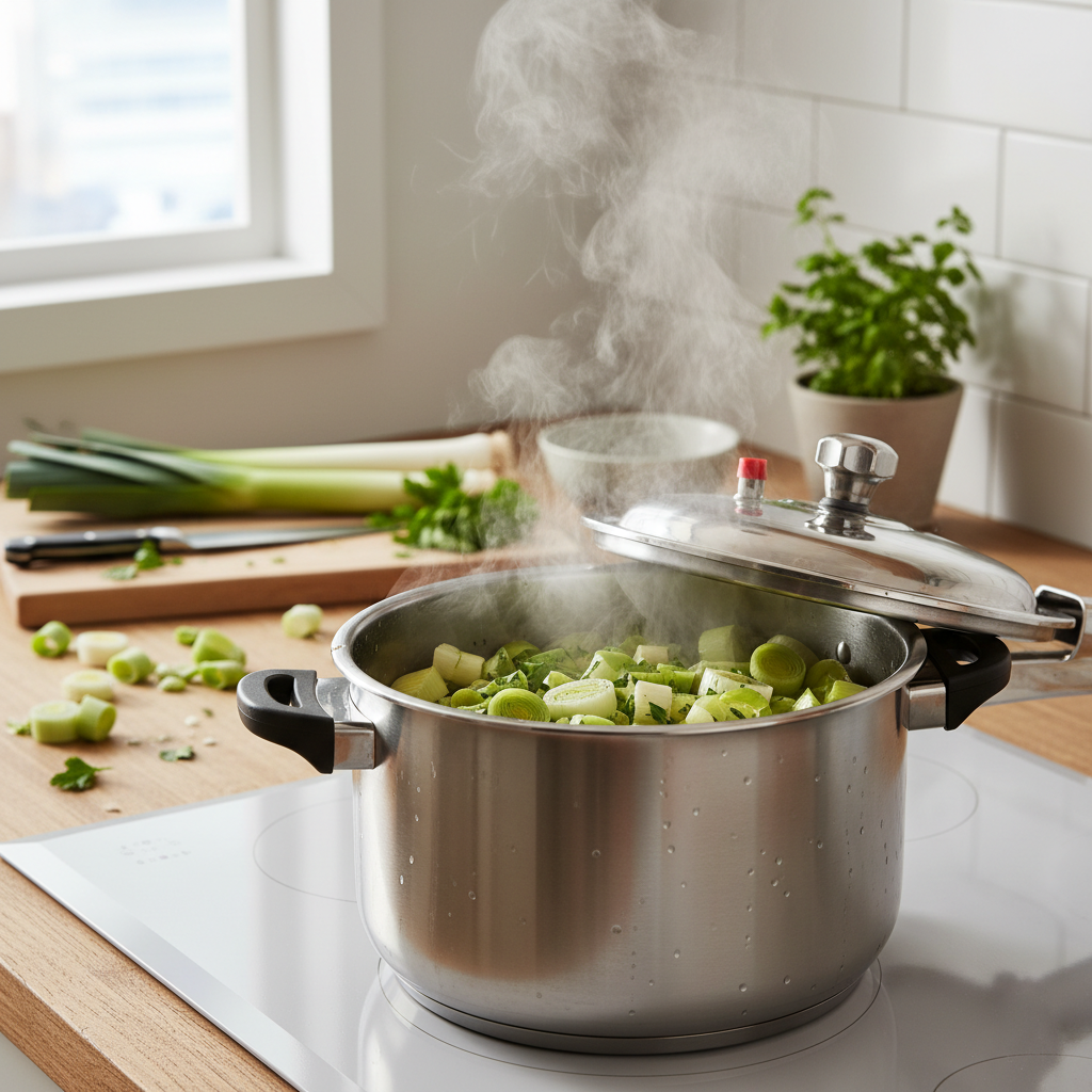 découvrez comment cuire les poireaux rapidement et savoureusement à l'autocuiseur grâce à notre méthode simple et efficace, idéale pour préserver toutes les saveurs.