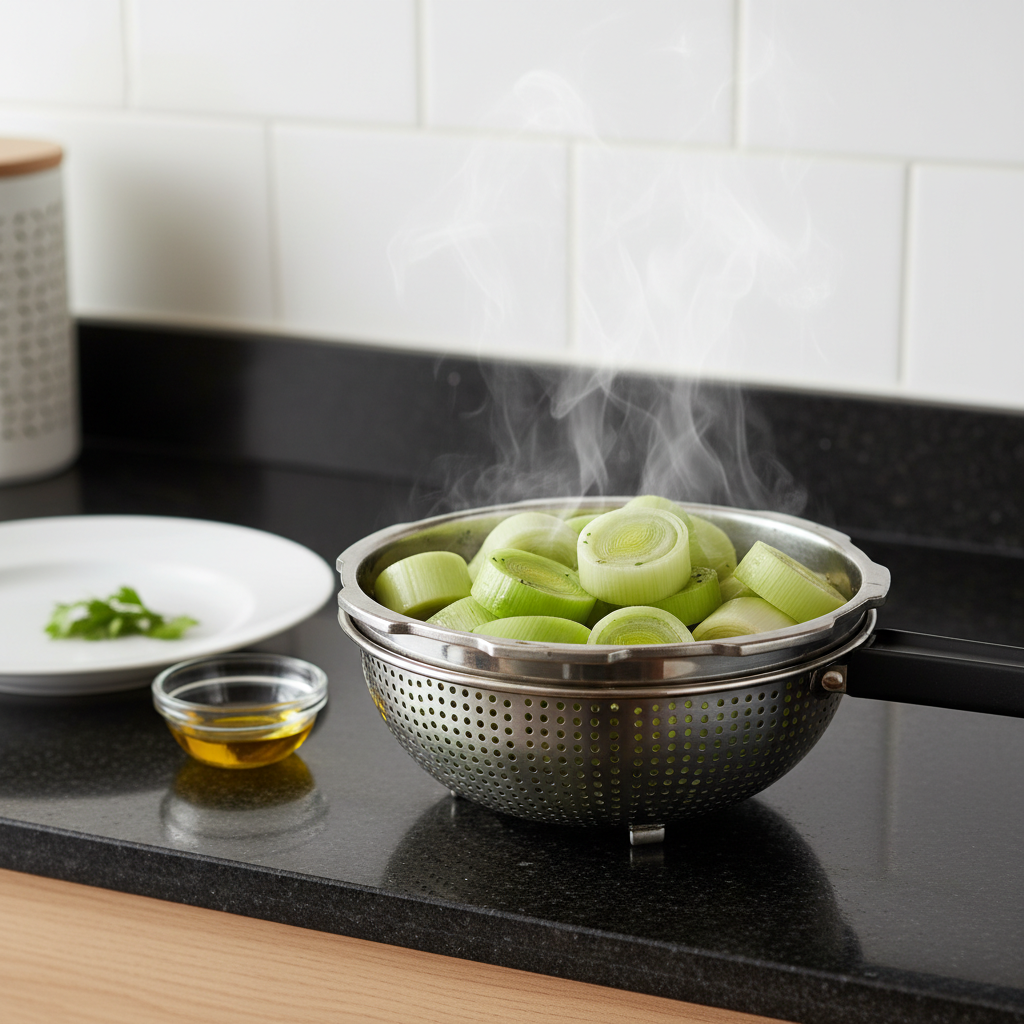 découvrez comment cuire les poireaux à l'autocuiseur rapidement tout en préservant leur saveur et leur texture délicate grâce à notre méthode simple et efficace.