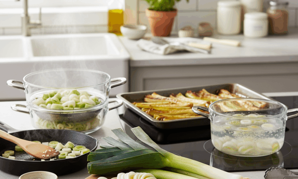 découvrez toutes les méthodes pour bien cuire les poireaux et sublimer leur saveur. conseils pratiques pour une cuisson parfaite, du blanchiment à la cuisson à la vapeur.