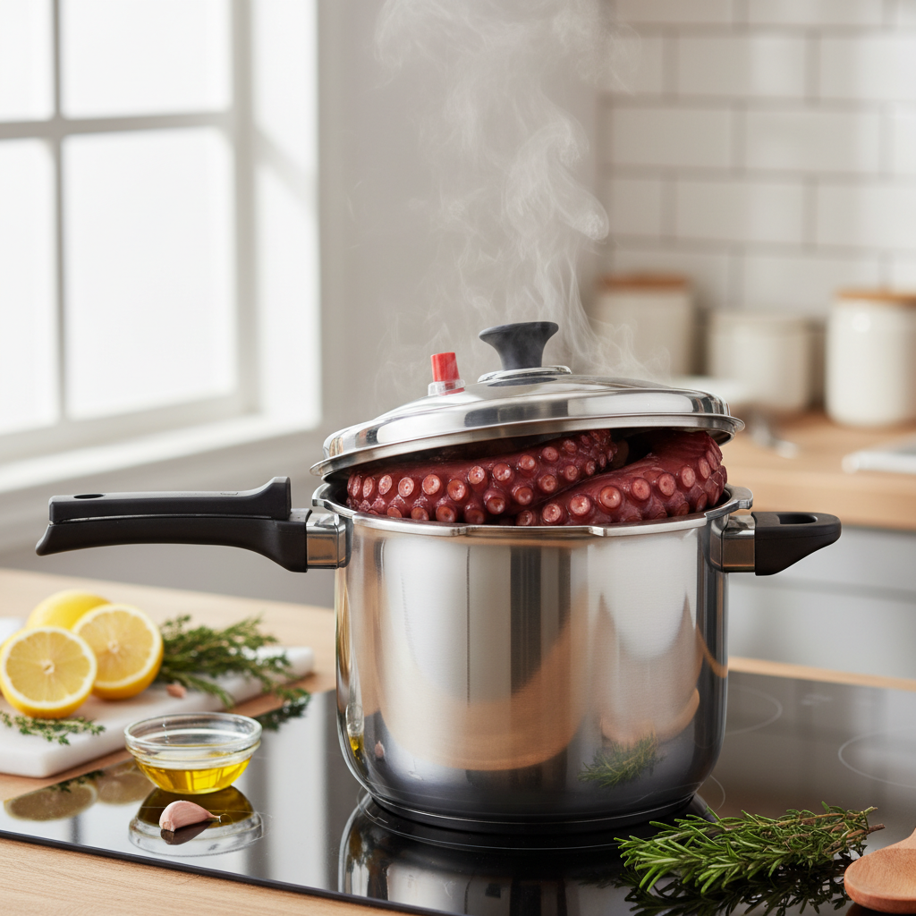 découvrez notre recette rapide pour une cuisson des poulpes à la cocotte minute, garantissant une chair tendre et savoureuse à chaque fois.