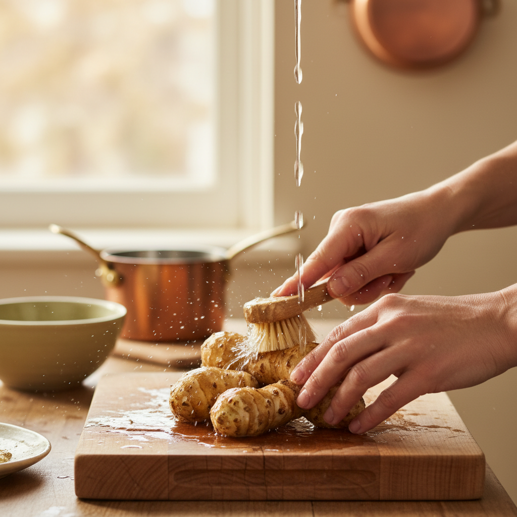 découvrez nos astuces pour une cuisson de topinambour douce et parfumée, afin de sublimer ce légume unique dans vos recettes.