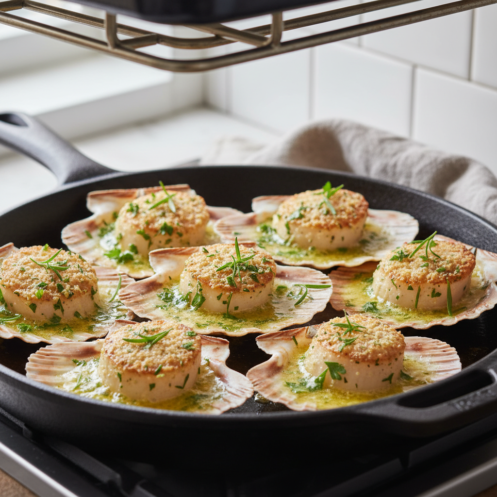 découvrez la recette exquise des saint-jacques signée par le chef étoilé jean-françois piège, alliant délice marin et beurre maître d'hôtel pour un plat raffiné et gourmand.