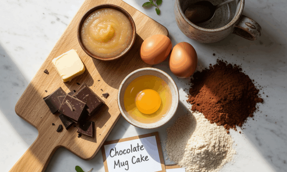découvrez notre recette express de mugcake au chocolat, un dessert fondant et gourmand prêt en quelques minutes pour satisfaire toutes vos envies sucrées rapidement.