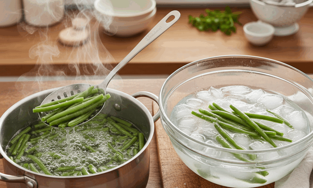 découvrez nos astuces pour réussir la cuisson des haricots verts frais et conserver leur croquant parfait à chaque préparation.