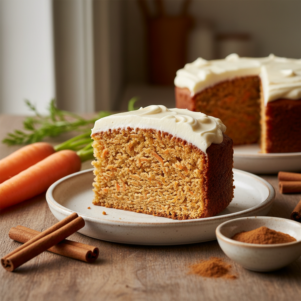 découvrez notre recette facile de gâteau aux carottes moelleux, parfumé à la cannelle, pour un dessert délicieux et savoureux à partager.