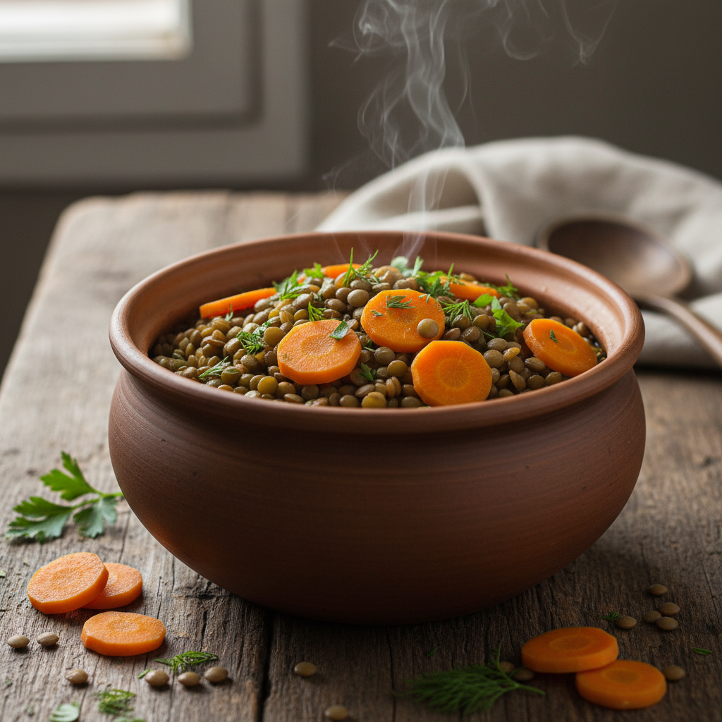 découvrez une recette saine et économique de lentilles aux carottes, parfaite pour un repas équilibré à cuisiner facilement tous les jours.
