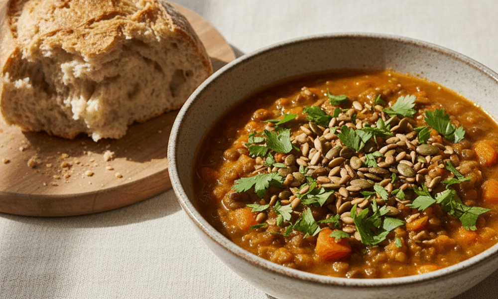 découvrez une recette saine et économique de lentilles aux carottes, facile à préparer au quotidien pour un repas savoureux et nutritif.
