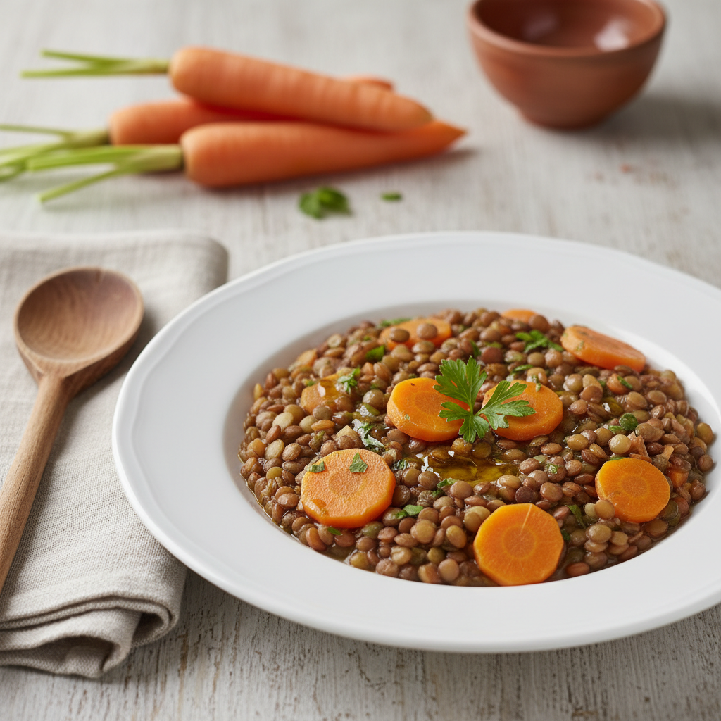 découvrez une recette saine et économique de lentilles aux carottes, parfaite pour un repas savoureux à cuisiner facilement tous les jours.