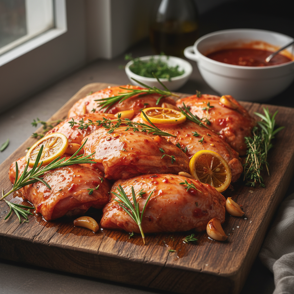 découvrez des idées faciles et parfumées de marinades pour cuisses de poulet afin de sublimer vos plats et ravir vos invités.