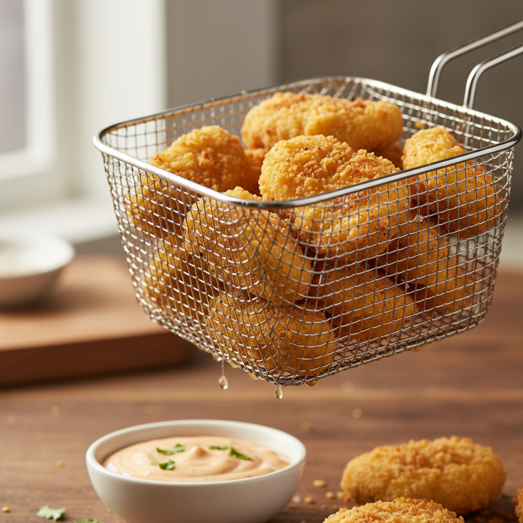 découvrez nos recettes faciles de nuggets maison à la friteuse pour des bouchées croustillantes et dorées à souhait, parfaites pour un repas gourmand et rapide.