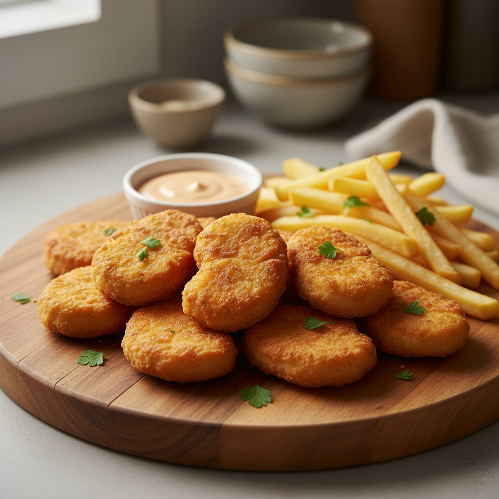 découvrez nos recettes faciles de nuggets maison à la friteuse pour des bouchées croustillantes et dorées à souhait. idéales pour un repas gourmand et rapide !