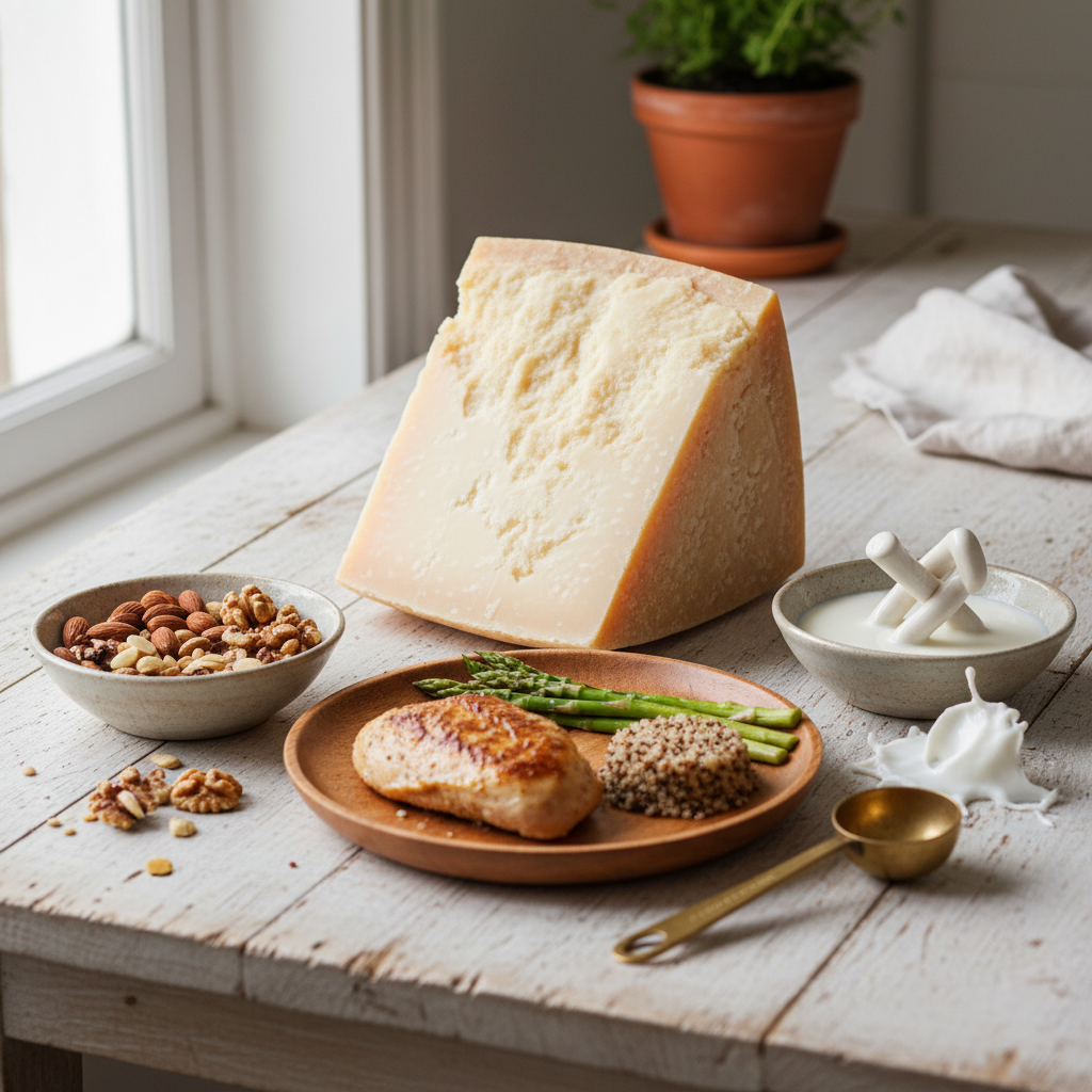 découvrez les bienfaits nutritionnels du parmesan, riche en protéines, calcium et apport calorique, pour une alimentation équilibrée et savoureuse.