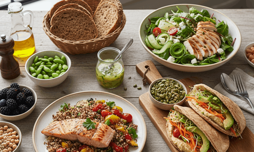 découvrez des recettes healthy rapides et faciles pour préparer des plats express savoureux et équilibrés. parfait pour un repas sain en toute simplicité !