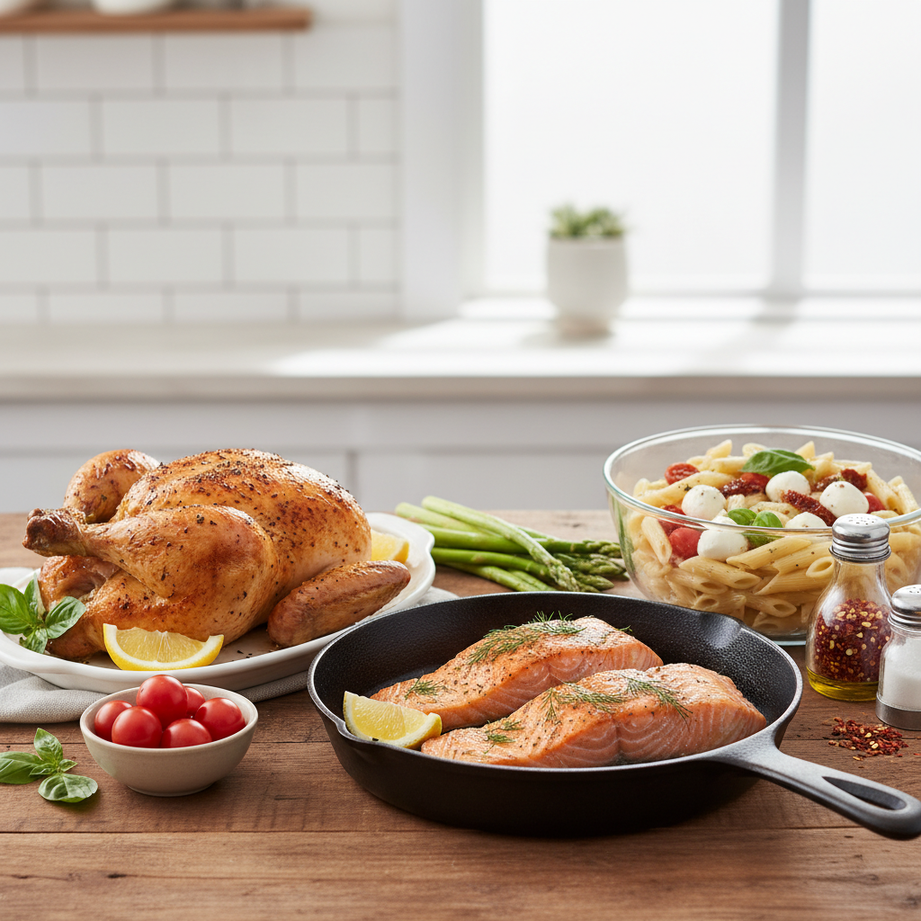 découvrez des recettes rapides du soir faciles à préparer avec seulement 5 ingrédients ou moins, idéales pour des repas savoureux et simples en un minimum de temps.