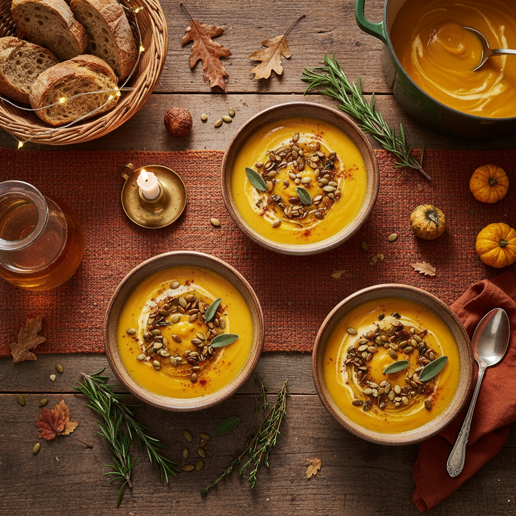 découvrez des recettes rapides et savoureuses pour réchauffer vos soirées d'automne avec des plats riches en saveurs et faciles à préparer.