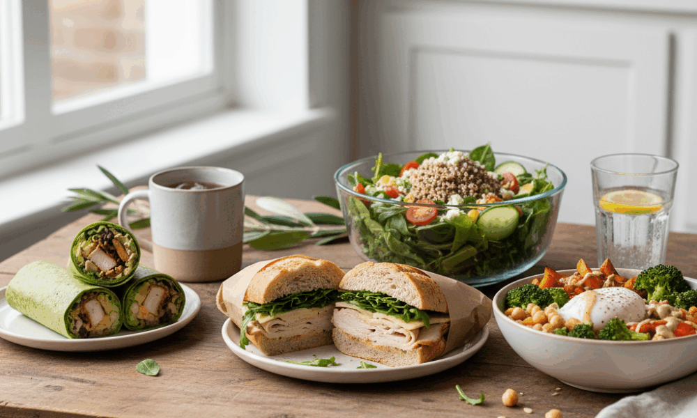 découvrez des idées de repas du midi rapides, faciles et savoureux pour tous les jours. préparez des plats express qui vous font gagner du temps sans sacrifier le goût.