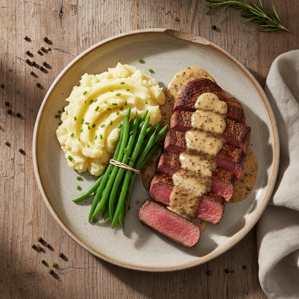 découvrez la recette classique de la sauce au poivre pour sublimer parfaitement votre pièce de bœuf, avec des conseils simples pour un goût authentique et savoureux.
