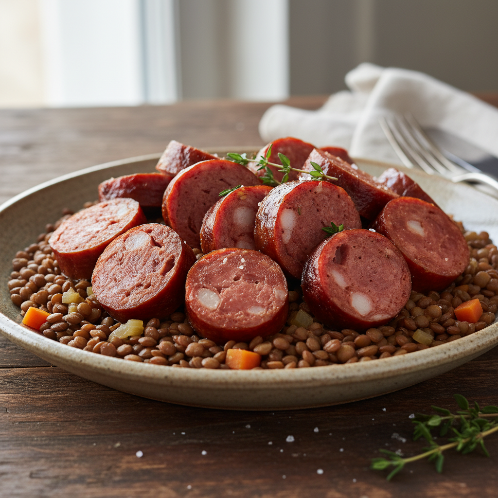 découvrez nos astuces simples pour réussir une saucisse de morteau au four avec une peau parfaitement croustillante, savoureuse et dorée à souhait.