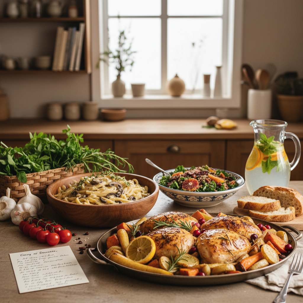 découvrez nos inspirations gourmandes et recettes rapides pour des dîners savoureux du 1er au 7 décembre 2025, semaine 49. faciles à préparer et délicieuses, parfaites pour toutes les envies.