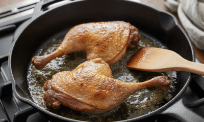 découvrez comment réussir la cuisson lente des cuisses de canard pour obtenir une chair tendre et moelleuse, grâce à nos conseils simples et efficaces.