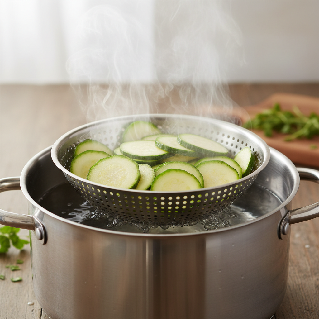 découvrez comment cuire vos courgettes parfaitement grâce à notre guide des temps de cuisson à la vapeur, à l'eau ou à la poêle, et choisissez la méthode idéale pour conserver saveur et texture.