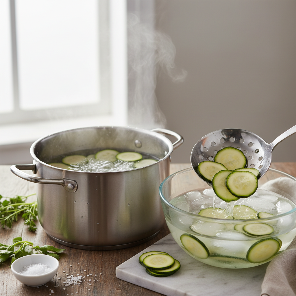 découvrez le temps de cuisson idéal des courgettes selon la méthode choisie : vapeur, eau ou poêle. apprenez à sélectionner la technique qui préserve saveur et texture pour des plats réussis.