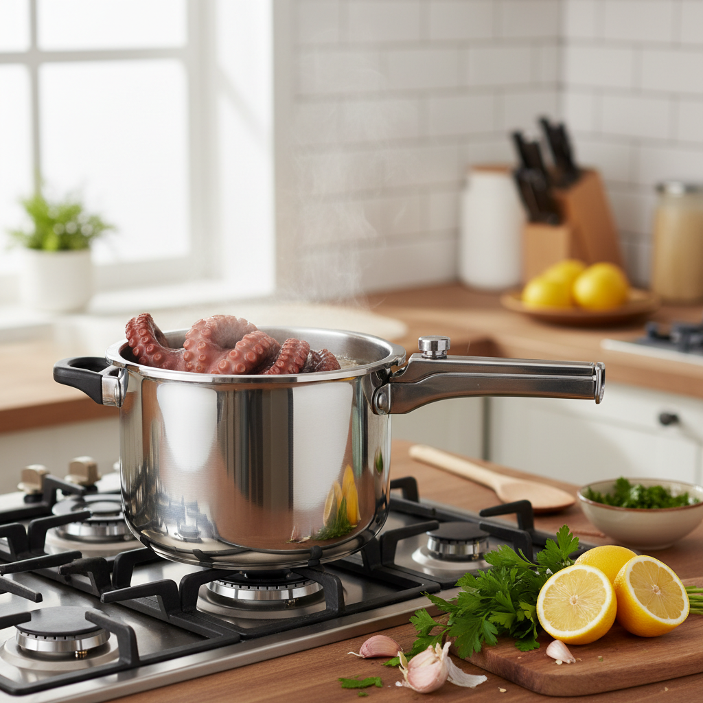 découvrez le temps de cuisson idéal du poulpe en cocotte minute, une recette rapide et des astuces pour un poulpe tendre et savoureux à chaque préparation.