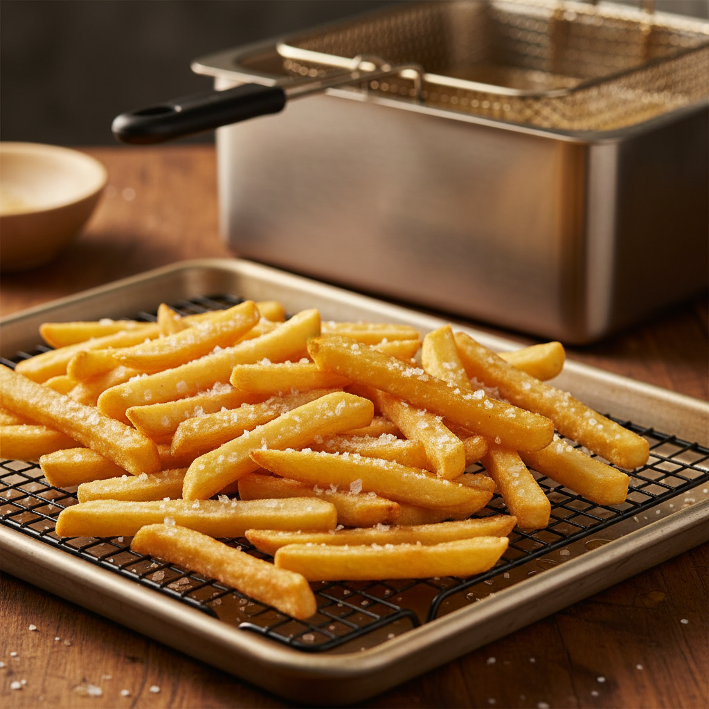 découvrez nos astuces simples et efficaces pour réussir des frites croustillantes maison, dignes des meilleurs restaurants. apprenez les techniques de cuisson parfaites et impressionnez vos proches !