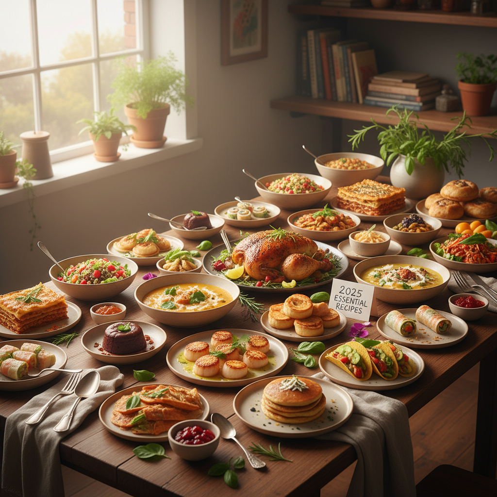 explorez en 2025 nos 25 recettes incontournables qui raviront vos papilles et égayeront vos repas avec des saveurs uniques et délicieuses.