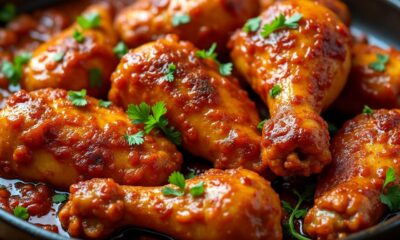 découvrez la recette du poulet au cajun, un plat épicé et coloré d'inspiration créole, parfait pour apporter saveurs et chaleur à vos repas.