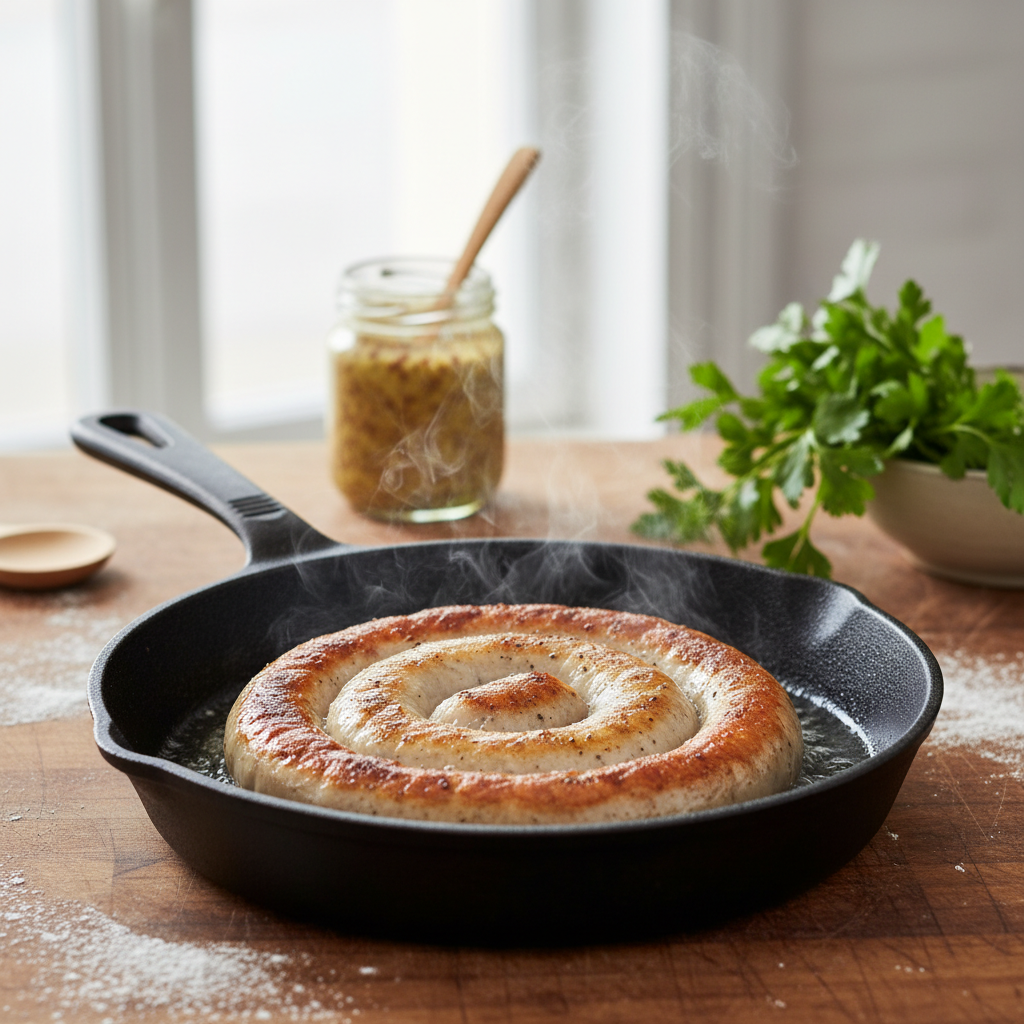 découvrez la durée idéale pour cuire l'andouillette à la poêle ou au four et obtenez une cuisson parfaite à chaque fois. nos conseils simples pour un plat savoureux et réussi.