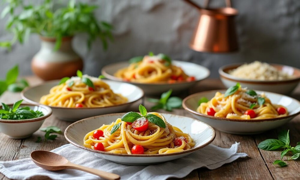 découvrez les meilleures recettes de pâtes faciles et rapides, parfaites pour un repas délicieux et pratique au quotidien.